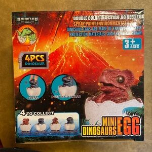 NIB mini dinosaur egg toy